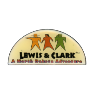 Lewis & Clark A North Dakota Adventure Lapel Pin Front